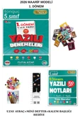 Tonguç Yayınları Tonguç 5. Sınıf 1. Dönem Yazılı Notları ve Yazılı Denemeleri 1 ve 2. Yazılı(UZAY A.+MİNİ D.KALEMB.) thumbnail 1
