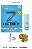 Tonguç Yayınları Tonguç 6. Sınıf Tüm Dersler Zoru Bankası (Emoji kalem+Mini defter+TIRTIL ayraç) thumbnail 1