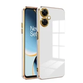 Xiaomi Redmi 13C Kılıf Bark Silikon Kapak Beyaz thumbnail 1