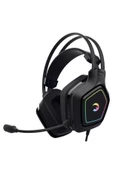 Gamepower Mihawk Siyah 7.1 Surround RGB Titreşimli Gaming Kulaklık - 1