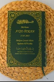 Kişiye Özel İsim Baskılı Ciltli Yasin Kitabı – 17x24 cm Orta Boy – 192 Sayfa- 40 Adet - 1