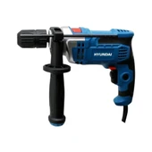 Hyundai HP810 810W Darbeli Matkap – 13 mm Mandren, Hız Ayarlı, Çift Fonksiyonlu Profesyonel Matkap thumbnail 1