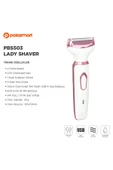 PBS503 4 In 1 Lady Shaver Beyaz thumbnail 3