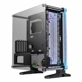 Thermaltake DistroCase 350P USB 3.2 RGB ATX Mid Tower Siyah Kasa thumbnail 1