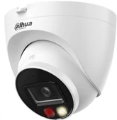 Dahua IPC-HDW1249T-S-IL 2MP 2.8MM Smart Dual Light Aydınlatmalı Sesli Renkli Color Dome IP Kamera - 1