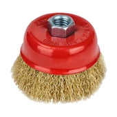 Fixonic Eratool ERA10038 65mm Saçaklı Çanak Fırça Sarı Telli thumbnail 1