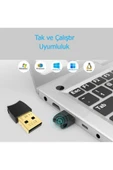 Plentiful Bluetooth V5.3 Usb Mini Bluetooth Adaptör Dongle 20mt Kablosuz Adaptör (ÇOKLU CİHAZ DESTEĞİ SAĞLAR) - 8