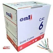 Onli U-UTP 24 AWG CCA 500 Metre Cat6 Kablo thumbnail 2