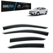 Sunplex Kromlu Cam Rüzgarlığı Honda City 2019-2024 - 1