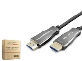 Hadron Hdx2060 Fiber Hdmi Kablo 4K 60Hz 60M Siyah - 2