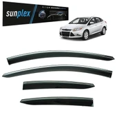 Sunplex Kromlu Cam Rüzgarlığı Ford Focus 3 2011-2017 İle Uyumlu - 1