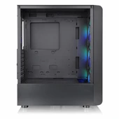 Thermaltake S200 TG 550W 80+ USB 3.2 ARGB ATX Mid Tower Siyah Kasa thumbnail 5