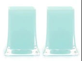2 ADET KALEMLİK BUZ MAVİ RENKLİ OFİS GERECİ 6X6X10CM 300ML - 2