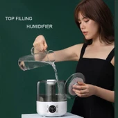 Akıllı Hava Nemlendirici 3 Litre | Uzaktan Kumandalı, Zaman Ayarlı, 3 Kademeli Yüksek Buhar Gücü, Ortam Nem Göstergeli Aroma Difüzör - 3