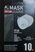 Virshields Hijyenik maskeler siyah FFP2 x 10 adet - 1