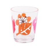 2 ADET KALEMLİK KIRMIZI PAPATYA DESENLİ OFİS GERECİ 8X8X9CM - 3