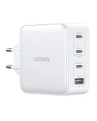 UGREEN Nexode GaN X 100W Hızlı Şarj Cihazı 4 Portlu PD QC 3xUSB-C, 1xUSB-A, Beyaz, 15337 thumbnail 1