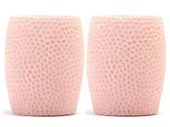 2 ADET KALEMLİK PEMBE PETEK OFİS GERECİ 8X8X10CM 400ML - 2