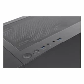 Thermaltake S200 TG 550W 80+ USB 3.2 ARGB ATX Mid Tower Siyah Kasa thumbnail 4