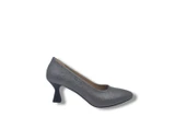 Zerhan 239 Kadın Platin Klasik Alçak Topuklu Ayakkabı thumbnail 1