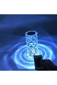 Yussraw Kristal Elmas Led Lamba Rgb Dokunmatik Sensör Usb Şarjlı Masa Lambası - 2