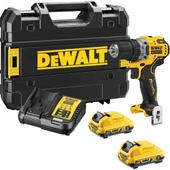 Dewalt Şarjlı Vidalama Makinesi Compact 12V 2AH Kit DCD701D2-QW - 1