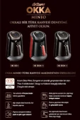 Okka Minio Türk Kahvesi Makinesi 4 Fincan Kapasiteli Gün Batımı - OK004-G thumbnail 3