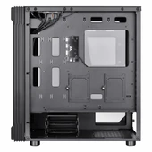 Thermaltake Versa T27 TG 750W 80+ USB 3.2 ARGB eATX Mid Tower Siyah Kasa thumbnail 7
