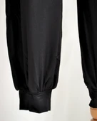Kadın Siyah Penye Pantolon | S-4XL | Tesettür Rahat Kesim | Günlük & Umre Kıyafeti - 2