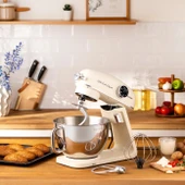 Emsan Bella Gusto Elegant Stand Mikser Krem - 1