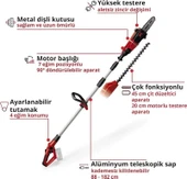 Einhell GE-HC 18 Li T Solo Akülü Yüksek Dal ve Çit Budama thumbnail 2