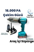 Yussraw Yeni Araç Içi Süpürge 2 In 1 16000pa 3 Kademeli Vakumlu Üflemeli Araç Süpergesi Pro-hl-126 - 1