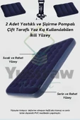 Yussraw 4-8 kişi 6 gen  taşınabilir otomatik çadır ve seti yatak_kamplambası_pompa_yastık 280*280*160 - 4