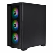 Thermaltake Versa T25 650W 80+ USB 3.2 ARGB ATX Mid Tower Siyah Kasa thumbnail 3