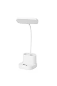 Yussraw Şarjlı 40 Led Çalışma Okuma Işığı Kademeli Masa Lambası Ayarlanabilir Renk Tonu Ve Parlaklık - 6
