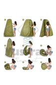 Yussraw Kamp Alanı Duş Giyinme Wc Çadırı Fotoğrafcı Prova Kabini 190x120x120 - 5