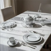 Güral Porselen Venedik 82 Parça Yemek Takımı thumbnail 1
