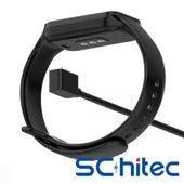 ScHitec Mi Band 8/8Pro/8Active/9/9Pro/9Active/10 &  Redmi Band2/Watch3/3Active/Watch4/4Active/Watch5/Active/5Lite Uyumlu 1m USB-A Manyetik Şarj Kablosu - 4