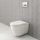 Bocchi Venezia Asma Klozet Kanalsız Parlak Bisküvi Kapak Hariç 1295-014-0128 thumbnail 2