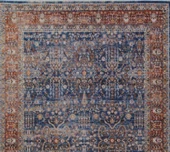 Gabardin Halı 7/24 Serisi 1154 Lacivert Salon Oturma Yatak Odası Halısı thumbnail 2