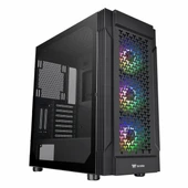 Thermaltake Versa T27 TG 750W 80+ USB 3.2 ARGB eATX Mid Tower Siyah Kasa thumbnail 1