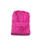 Royam Redline %100 Pamuklu Kısmi Kadife Tekli Bornoz - 8