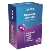 APEXİS MAGNESİUM QUİNTUPLE 60 LI - 1