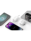 Baseus GaN5 Pro 40 W Beyaz Hızlı Şarj Adaptörü - 3