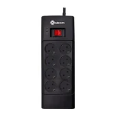 Dexim SP08DG 8Port Akım Koruyucu Priz Siyah 1.8 Metre - 1