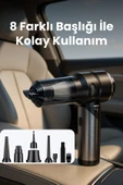 Yussraw Yeni 16000pa Güçlü Portatif Vakumlu Ve Üflemeli Katlanabilir Araç Içi Süpürge Pro Hl-121 - 2