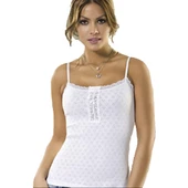 6 Adet Anıt Bayan İp Askılı Jakarlı Fiyonklu Atlet 2171 thumbnail 1