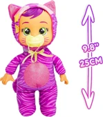 Yumuş Bebekler - Tiny Cuddles - Küçük Kucaklaşma - Mor Kedi Çocuk - 1