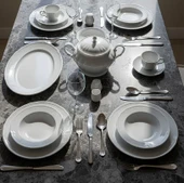 Güral Porselen Venedik 82 Parça Yemek Takımı thumbnail 3