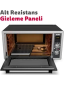 Simfer 7003 Turbo 70 lt Inox Midi Fırın - 6